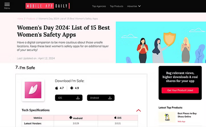 Top safety app